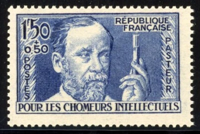 France 1936 Louis Pasteur Scott# B53 Mint Very Fine Original Gum Never Hinged 🔥 — 第 1/2 张图片