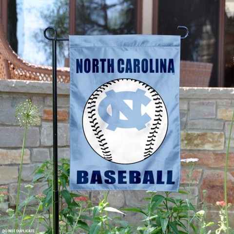 University of North Carolina Baseball Garden Flag Yard Banner Cover