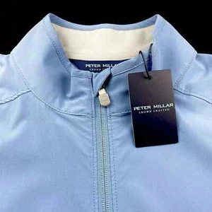 Peter Millar Crown Crafted Flex Adapt Performance Full Zip Vinland Blue XL - Picture 1 of 9