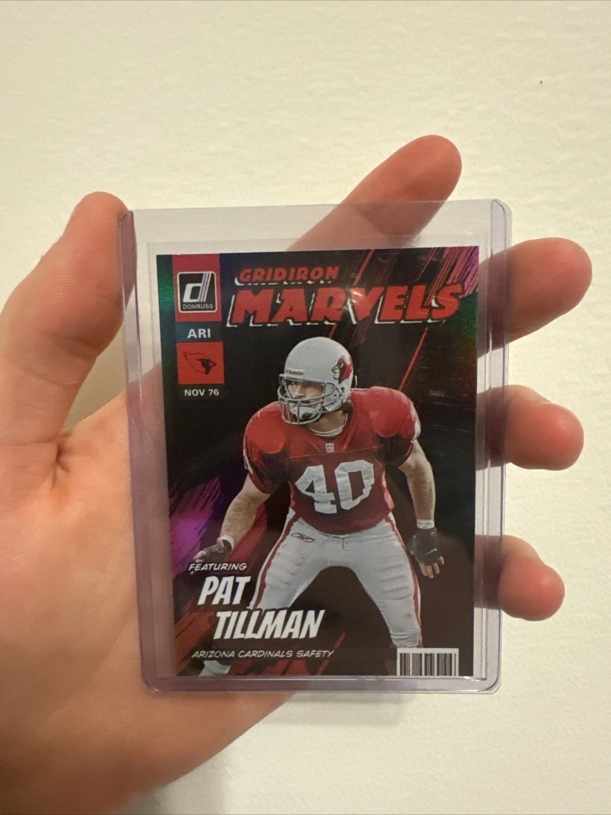 PAT TILLMAN 2022 Panini Donruss GRIDIRON MARVELS