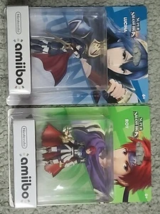 Nintendo Amiibo Super Smash Bros Roy & Lucina BRANDNEU SEALED - Bild 1 von 6
