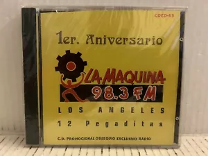 1er. Aniversario LA MAQUINA 98.3 FM Los Angeles 12 Pegaditas CD (1994) - Picture 1 of 9