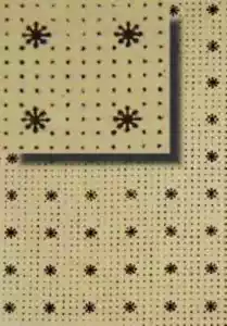 Stars &DotsTrunk Liner chest antique old inside interior sticker decal paper - Picture 1 of 1