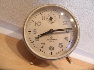 Alter Junghans Wecker bivox Reisewecker Tischuhr  Deko Vintage - Bild 1 von 10