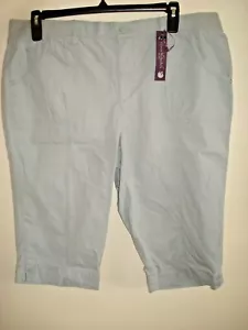Pantalones Damas Gloria Vanderbilt Capri Gris Talla 16 - Imagen 1 de 2