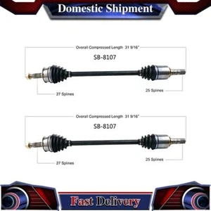 TrakMotive Front CV Axle Drive Shaft Joint For Subaru Impreza 2011 2012 2013 - Picture 1 of 3