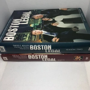 Boston Legal - Season 1 & 2 (DVD) TV Court DRAMA - FREE SHIPPING IN CANADA - Picture 1 of 7