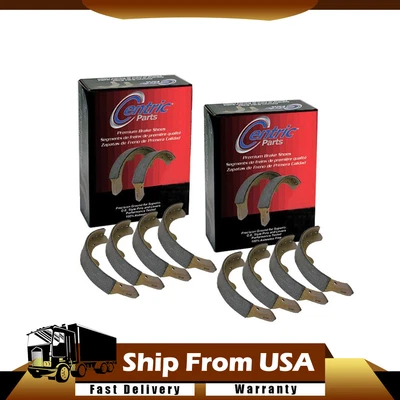 2X Centric Drum Brake Shoe Front Rear fits 1961-1962 Chrysler 300_LL - Image 1 of 3