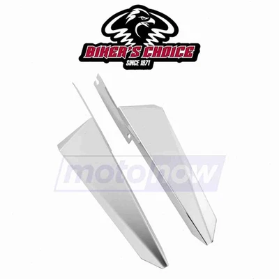 Bikers Choice Fork Wind Deflectors for 2001-2006 Harley Davidson FLSTFI Fat sa - Imagem 1 de 4