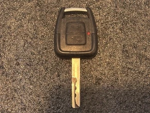 Vauxhall Astra Zafira Vectra 2 Button Key Fob Used 02019001 - Picture 1 of 9