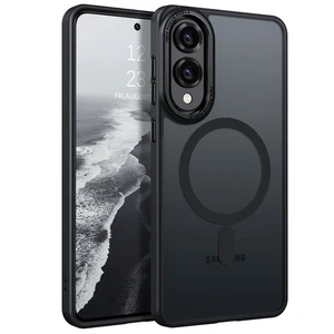 Funda magnética translúcida delgada a prueba de golpes para Samsung Galaxy S25 Edge - Imagen 1 de 7