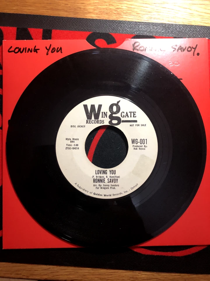 Ronnie Savoy - Loving you - Image 1 of 1
