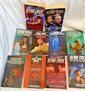 Star Trek Vintage PB Lote de 10 Estado Mixto - Imagen 1 de 6