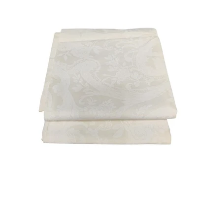 Juego de 2 Almohadas Vintage Años 90 Ralph Lauren Avery Estándar Sham Off White Paisley Foto 1 de 4