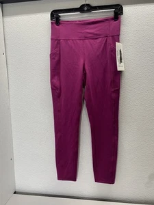 Lululemon Womens Invigorate High Rise Leggings 25" Size 8 Magenta - Picture 1 of 11