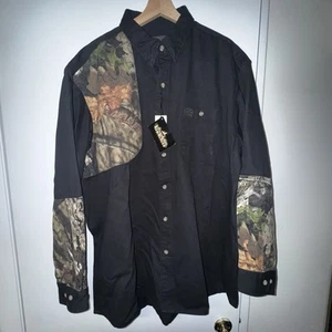 NWT Redhead RH Shooter Shirt Mens XL Mossy Oak Long Sleeve Hunting Outdoor - Picture 1 of 13
