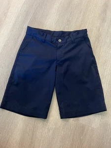 Boys Navy Puma Shorts Adjustable Waist Size M - Picture 1 of 4