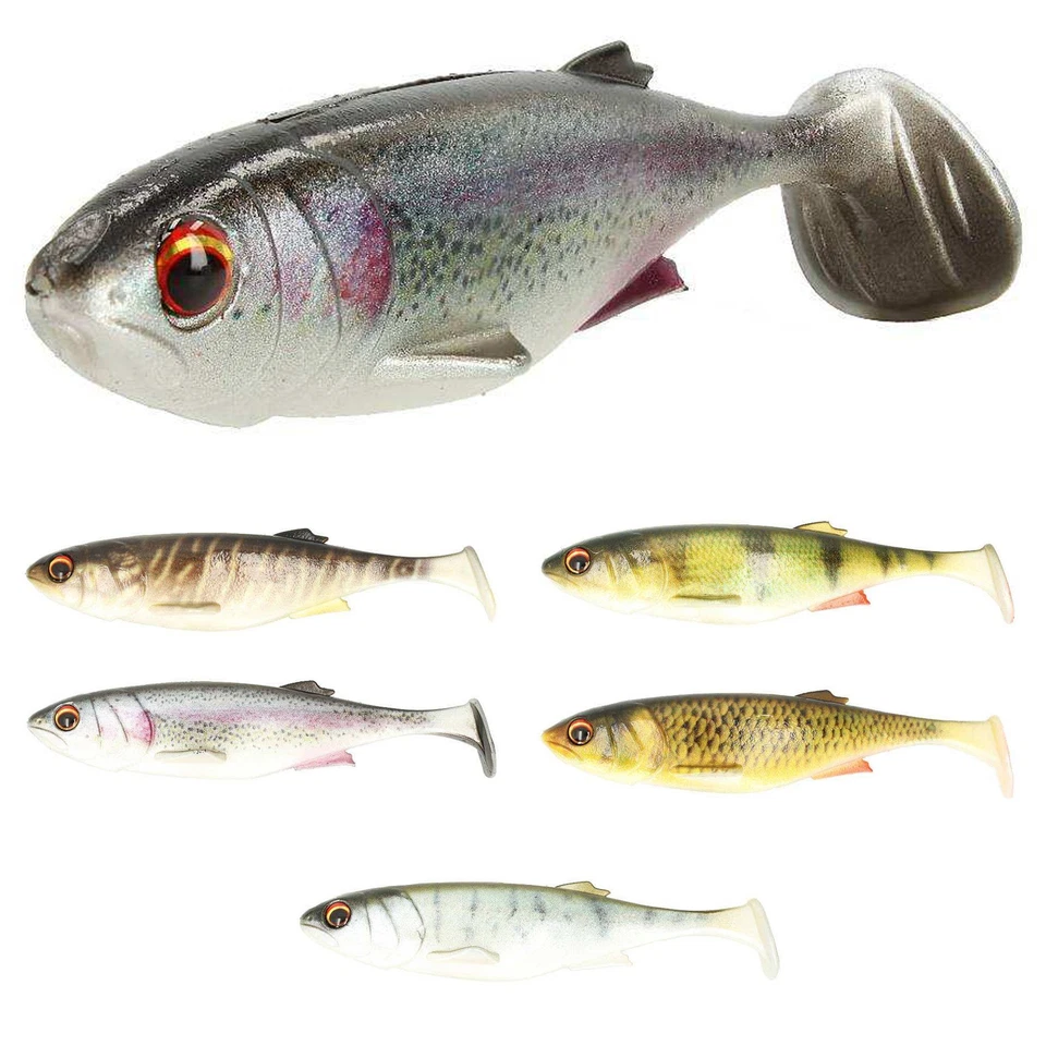 Major Craft Stabi Action Shad fat Gummifisch 9 cm Barsch Gummiköder Zander Gummi - Bild 1 von 1
