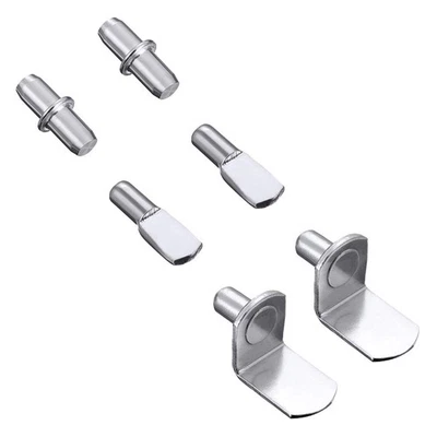 60 Pcs Per Il Supporto Degli Scaffali Staffa Di Sullo Scaffale - Immagine 1 di 4