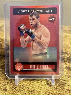 2023 Panini Chronicles UFC - Legacy Premium Forrest Griffin #350 Red /199 - Image 1 of 2