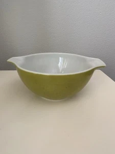 Vintage Pyrex Verde #442 Avocado Grün Aschenputtel Rührschüssel 1 1/2 QT Ofengeschirr - Bild 1 von 10