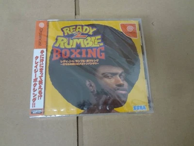 READY 2 RUMBLE BOXING Dreamcast Sega New Japan Import Free shipping FedEx DHL - Image 1 of 3