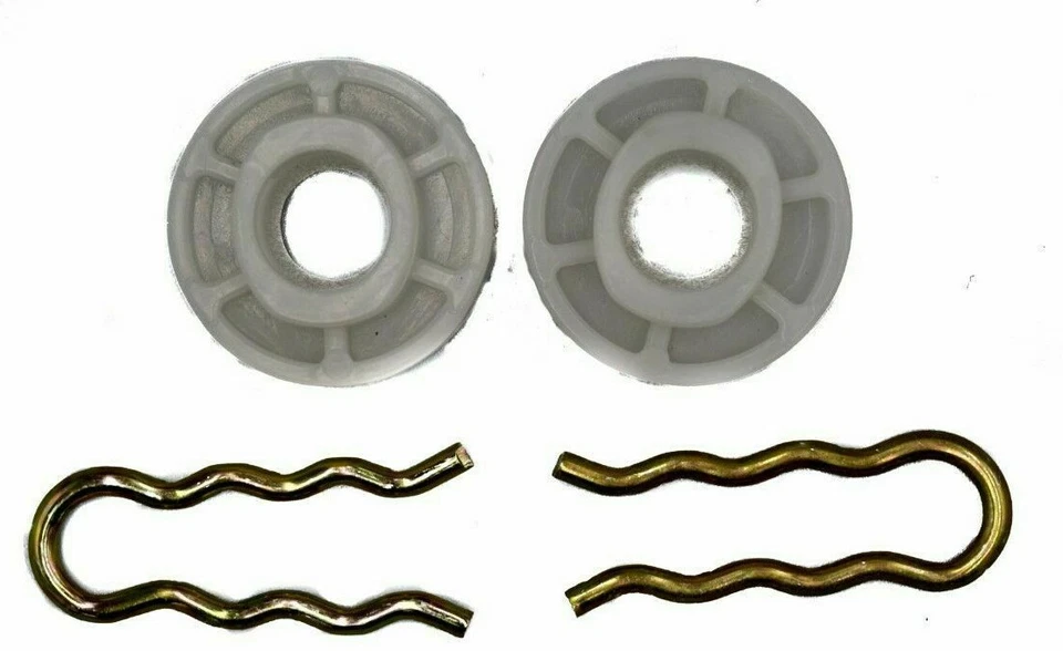 Juego de rodillos/clips guía regulador ventana eléctrica puerta delantera SAAB 900 9-3 9-5 Foto 1 de 1