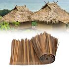 Straw Roof Thatch Fake Accs Panel Palm Thatch Roll for Hut Garden Straws