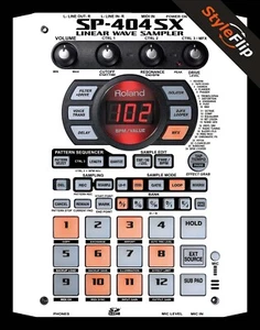 Roland SP - 404SX Skins | Blanco | Calcomanía protectora | StyleFlip Skins - Imagen 1 de 1