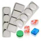 Square Round Oval Shape Silicone Mould Excellent for DIY Soap and Cake