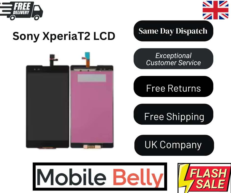 Pantalla LCD Para Sony Xperia T2 Ultra D5303 D5322 D5306 Pantalla LCD Pantalla Táctil-Reino Unido Foto 1 de 1