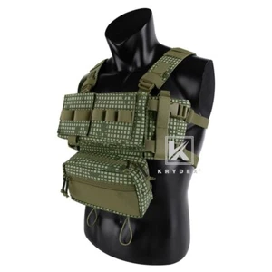 KRYDEX MK3 MK4 Micro Fight Chest Rig Chassis Tactical Carrier Desert Night Camo - Picture 1 of 12
