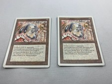 LIVING WALL x 2  —  Magic the Gathering Revised Edition MTG WOTC Good