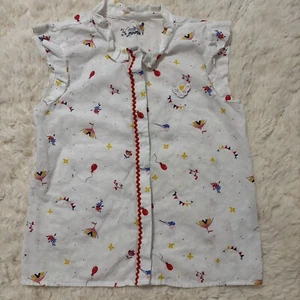 Sergent Major Paris Circus Theme Top Girls Size 6 - Picture 1 of 6
