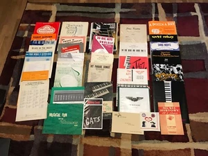 Riesige Menge Klaviernoten und Klavierbücher - enthält Spielzettel, Ukulele versch. - Bild 1 von 12