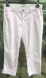 Sugar pink Cropped Trousers- PER UNA- 16 - Picture 1 of 5