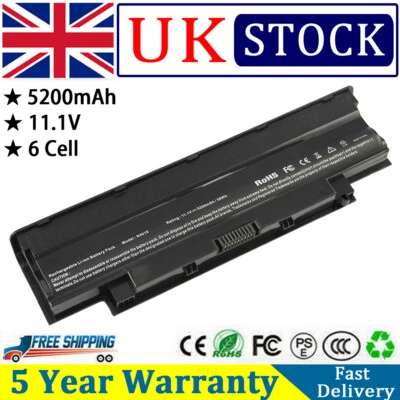 Battery J1KND For DELL Inspiron 3520 3420 M5030 N5110 N5050 N4010 N7110 Laptop - Image 1 of 4