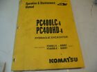 Komatsu Pc400lc-6 Pc400hd-6 Excavator Operation & Maintenance Book Manual