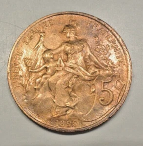 5 CENTIMES DUPUIS 1899 SPL première frappèe RARE - Picture 1 of 2