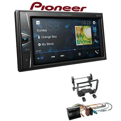 Pioneer Autoradio Bluetooth Touchscreen USB für Citroen DS3 ab 2010 schwarz - Bild 1 von 4