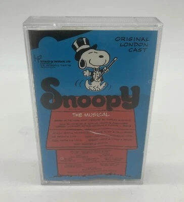 Snoopy - The Musical Original London Cast - Cassette, 1983 Very Rare - Image 1 of 4