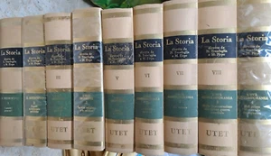 LA STORIA 9 VOLUMI - TRANFAGLIA , FIRPO - UTET - AV - Picture 1 of 1