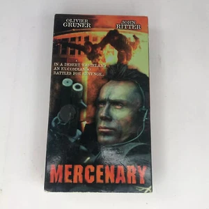 Mercenary 1997 VHS Tested John Ritter Olivier Gruner Robert Culp Action Thriller - Picture 1 of 11