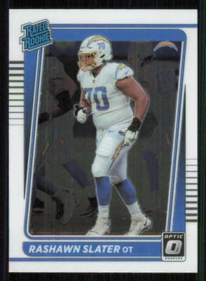 2021 Donruss Optic #263 Rashawn Slater RR RC - Image 1 of 2