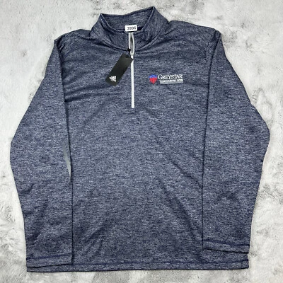 Adidas Suéter Hombre Extra Grande Gris Graystar Lowcountry Abierto Golf Golfista Foto 1 de 4