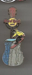 Hard Rock Niagara Falls NY Snowboarder 2011 pin A1 - Picture 1 of 1