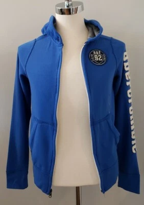 NWT ABERCROMBIE KIDS BOYS FULL ZIP HOODED SWEAT FLEECE JACKET XL #153 - Image 1 of 4