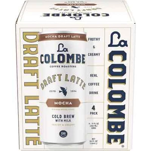 La Colombe Mocha Draft Latte Cold Brew Coffee, 9 fl oz, 4 Pack Cans - Picture 1 of 4