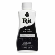 Rit 9589710 Liquid Dye - 8 fl oz (Black)