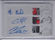 HOWARD/GODWIN/MCNICHOLS 2017 XR Triple Auto Swatches Printing Plate  1/1  Bucs